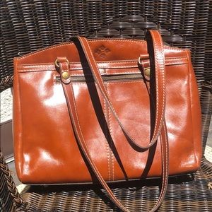 Patricia Nash Leather Shoulder Bag